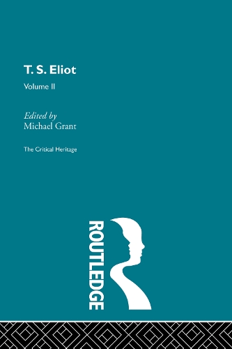 Бумажная книга «T.S. Eliot Volume 2» - фото №1