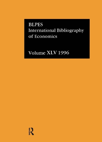 Бумажная книга «IBSS: Economics: 1996 Volume 45» - фото №1