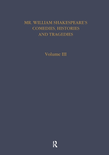 Паперова книга «Shakespeare:First 4 Folios V 3», автор Вільям Шекспір - фото №1