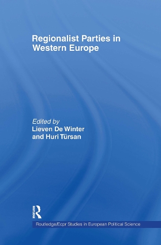 Паперова книга «Regionalist Parties in Western Europe» - фото №1