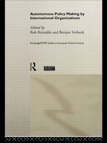 Паперова книга «Autonomous Policy Making By International Organisations» - фото №1
