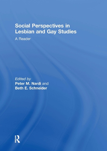 Бумажная книга «Social Perspectives in Lesbian and Gay Studies: A Reader» - фото №1