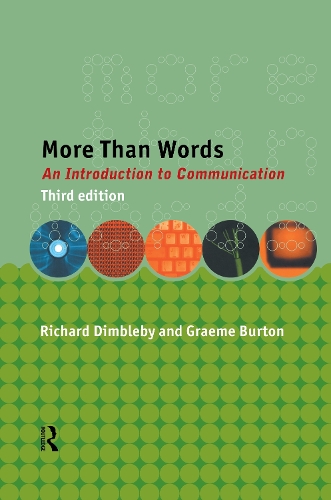 Паперова книга «More Than Words: An Introduction to Communication», авторів Грем Бартон, Річард Дімблбі - фото №1