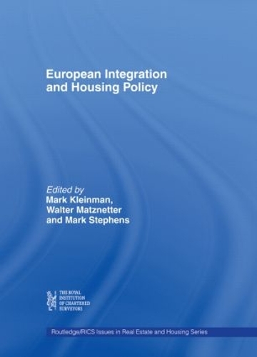 Бумажная книга «European Integration and Housing Policy» - фото №1