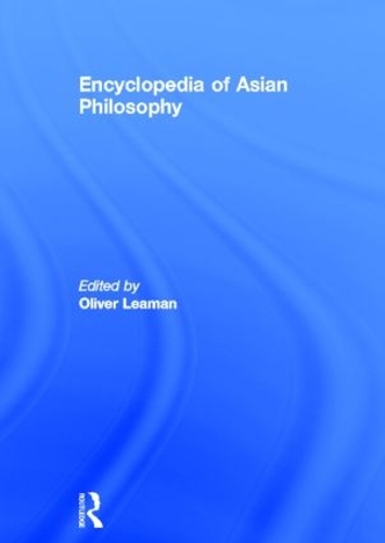 Бумажная книга «Encyclopedia of Asian Philosophy» - фото №1