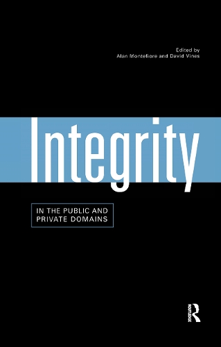 Паперова книга «Integrity in the Public and Private Domains» - фото №1