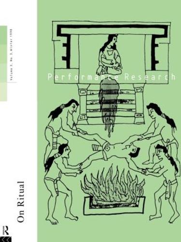 Паперова книга «Performance Research: On Ritual» - фото №1