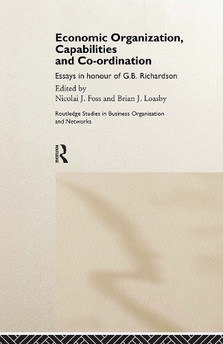 Бумажная книга «Economic Organization, Capabilities and Coordination» - фото №1