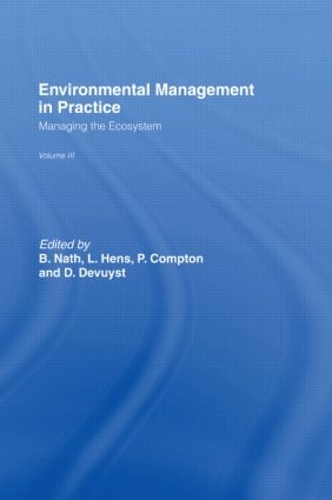 Паперова книга «Environmental Management in Practice: Vol 3: Managing the Ecosystem» - фото №1