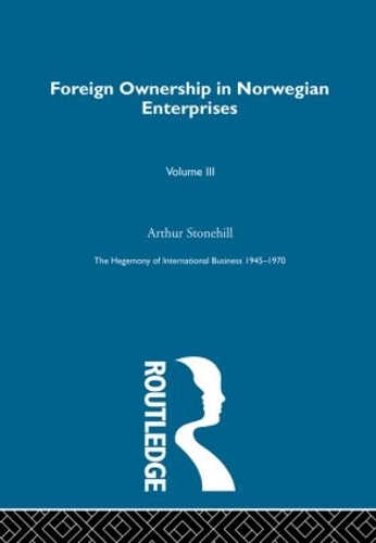 Бумажная книга «Foreign Ownership Norwegn Ent», автор Артур Стоунхилл - фото №1