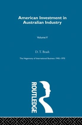 Бумажная книга «American Invest Australn Indus», автор Д. Т. Браш - фото №1