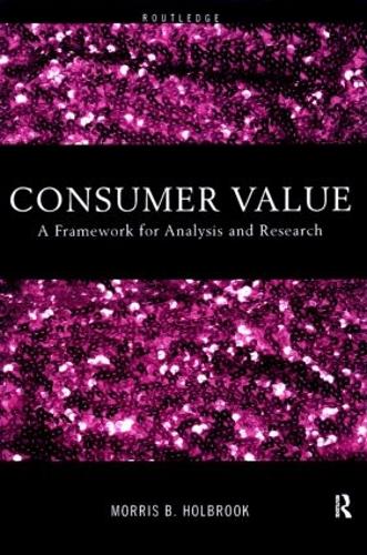 Бумажная книга «Consumer Value: A Framework for Analysis and Research» - фото №1