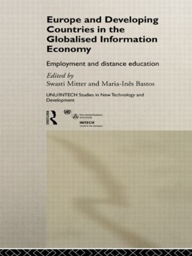 Паперова книга «Europe and Developing Countries in the Globalized Information Economy: Employment and Distance Education» - фото №1