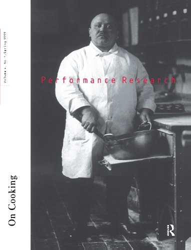 Бумажная книга «Performance Research: On Cooking» - фото №1