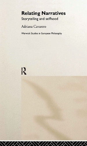 Паперова книга «Relating Narratives: Storytelling and Selfhood», автор Адріана Кавареро - фото №1