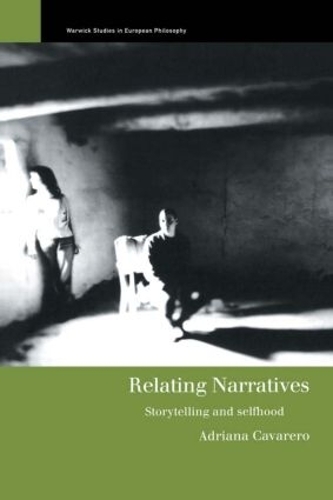 Паперова книга «Relating Narratives: Storytelling and Selfhood», автор Адріана Кавареро - фото №1