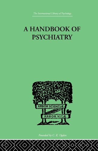 Бумажная книга «A Handbook Of Psychiatry», авторов П.М. Лихтенштейн, С.М. Смолл - фото №1