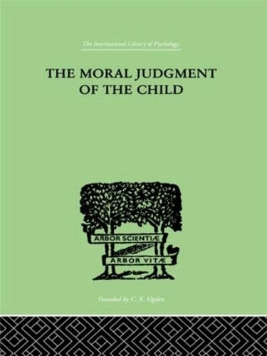 Бумажная книга «The Moral Judgment Of The Child», автор Жан Пиаже - фото №1