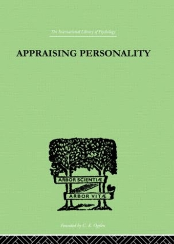Бумажная книга «Appraising Personality: THE USE OF PSYCHOLOGICAL TESTS IN THE PRACTICE OF MEDICINE», автор Молли Харроуэр - фото №1