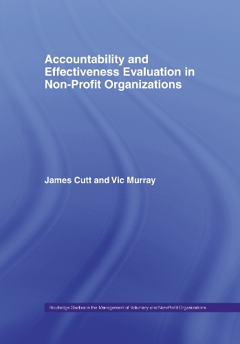 Паперова книга «Accountability and Effectiveness Evaluation in Nonprofit Organizations», авторів Джеймс Катт, Вік Мюррей - фото №1