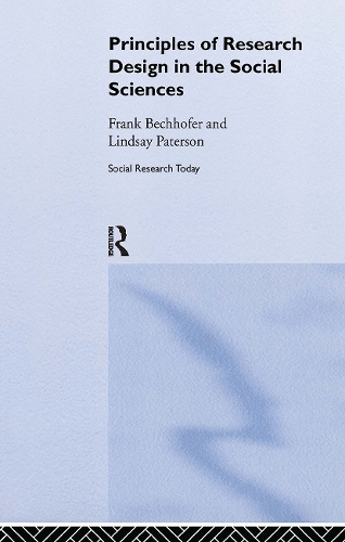 Бумажная книга «Principles of Research Design in the Social Sciences», авторов Фрэнк Беххофер, Линдси Патерсон - фото №1