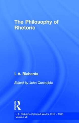 Паперова книга «The Philosophy of Rhetoric V7», автор І. А. Річардс - фото №1