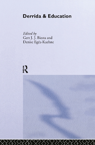 Бумажная книга «Derrida & Education» - фото №1