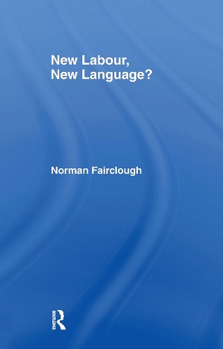 Паперова книга «New Labour, New Language?», автор Норман Ферклоу - фото №1