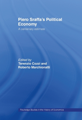 Бумажная книга «Piero Sraffa's Political Economy: A Centenary Estimate» - фото №1