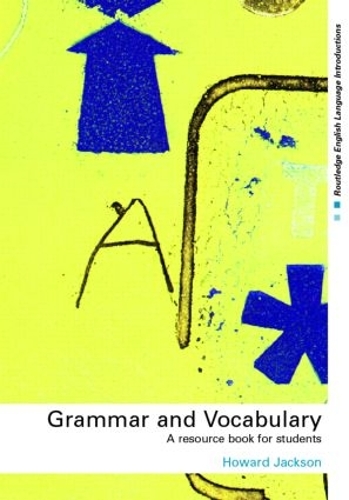 [object Object] «Grammar and Vocabulary: A Resource Book for Students», автор Говард Джексон - фото №1