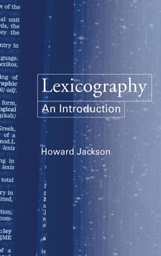 Паперова книга «Lexicography: An Introduction», автор Говард Джексон - фото №1