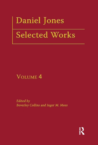 Бумажная книга «Daniel Jones, Selected Works: Volume IV» - фото №1