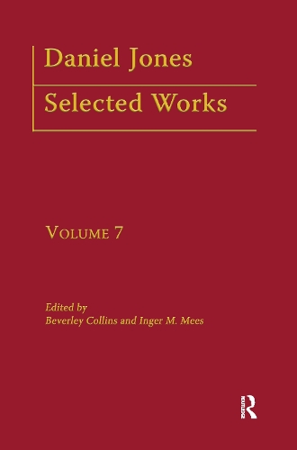 Бумажная книга «Daniel Jones, Selected Works: Volume VII» - фото №1
