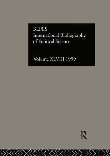 Бумажная книга «IBSS: Political Science: 1999 Vol.48» - фото №1