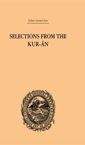 Бумажная книга «Selections from the Kuran», автор Эдвард Уильям Лейн - фото №1
