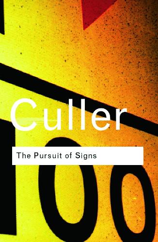 Бумажная книга «The Pursuit of Signs» - фото №1