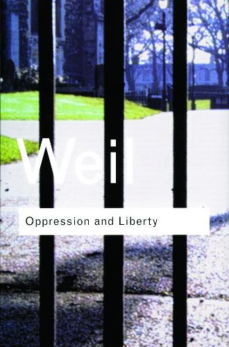 Бумажная книга «Oppression and Liberty», автор Симона Вейль - фото №1