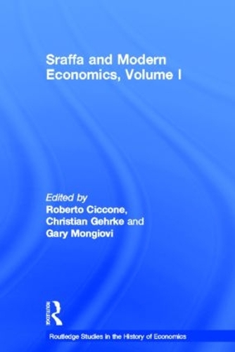 Паперова книга «Sraffa and Modern Economics, Volume I» - фото №1