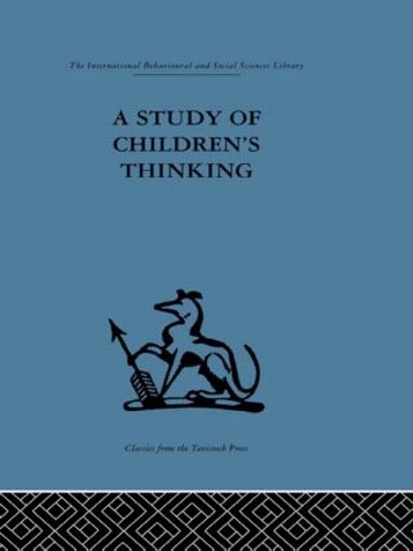 Бумажная книга «A Study of Children's Thinking» - фото №1
