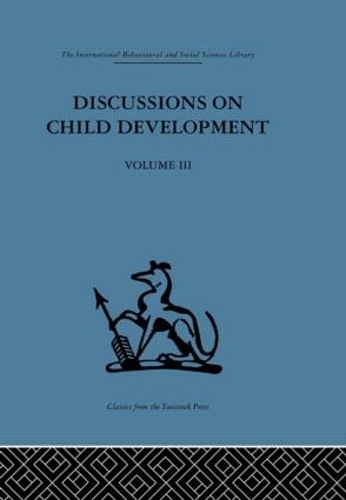 Паперова книга «Discussions on Child Development: Volume three» - фото №1