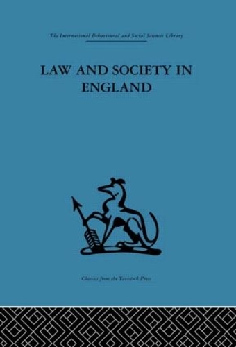 Паперова книга «Law and Society in England» - фото №1