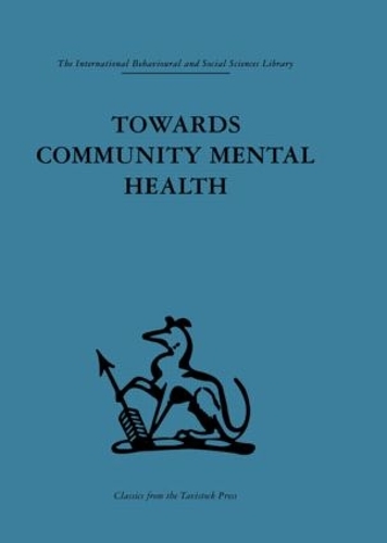 Паперова книга «Towards Community Mental Health» - фото №1