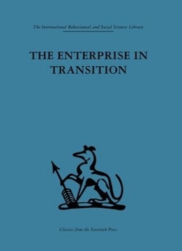 Паперова книга «The Enterprise in Transition: An analysis of European and American practice» - фото №1
