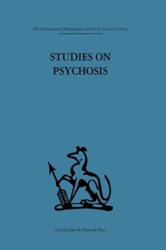 Паперова книга «Studies on Psychosis: Descriptive, psycho-analytic and psychological aspects» - фото №1