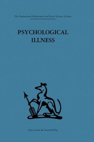 Бумажная книга «Psychological Illness: A community study» - фото №1