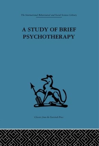 Паперова книга «A Study of Brief Psychotherapy» - фото №1