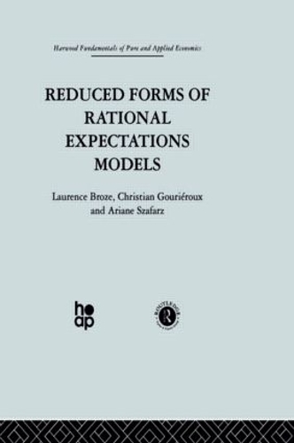 Бумажная книга «Reduced Forms of Rational Expectations Models», авторов А. Сафарз, К. Гурьеро, Л. Броуз - фото №1