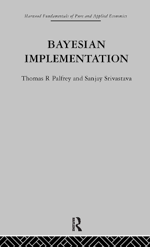 Бумажная книга «Bayesian Implementation», авторов С. Шривастава, Т. Палфри - фото №1