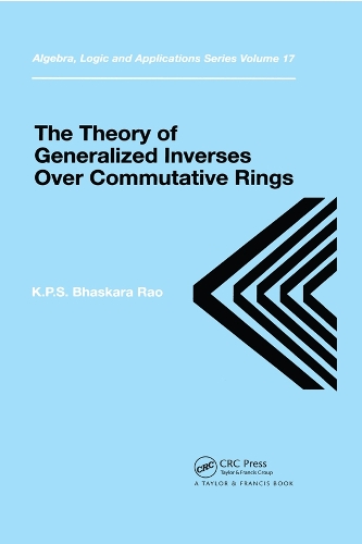 Паперова книга «Theory of Generalized Inverses Over Commutative Rings», автор К.П.С. Бхаскара Рао - фото №1