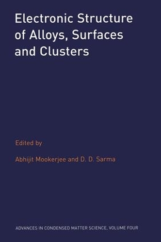 [object Object] «Electronic Structure of Alloys, Surfaces and Clusters» - фото №1